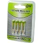 Hartig + Helling AMH 1100 AAA NiMH-Microakkus 1100 mAh, 4er-Set