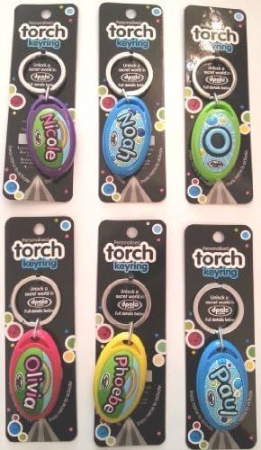 DPals Personalised Torch Keyring 201 - Niamh by Paper Island Ltd