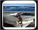 Decorated Mouse Pad with coast, seawater, shore, seaside, Cyprus, sand, dune, effervesce, spume, waves, chain, foam, clouds, brine, froth, saltwater, beach, Mediterranean Sea, cloudy, sky, boat, seashore, sea, fizz, water, vacation, ocean