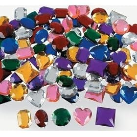  Jumbo Adhesive Jewels (100 pc)