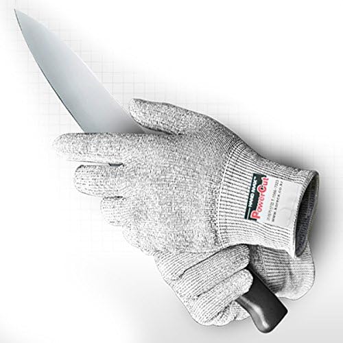 HandMax PowerCut 5 Cut & Slash Resistant Gloves High Performance Butcher Safety Work (X-Large)