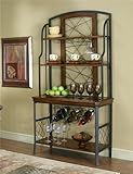 IMAGE OF Horton 65227-85 Fruitwood- Black Fleck Bakers Rack- RTA