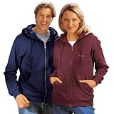 Produkt-Bild: Fruit of the Loom Classic Hooded Sweat Jacket Blau,S