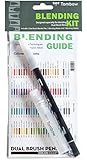 Tombow Blending Kit, Palette, Mister, & Colorless Blender, 1-Pack