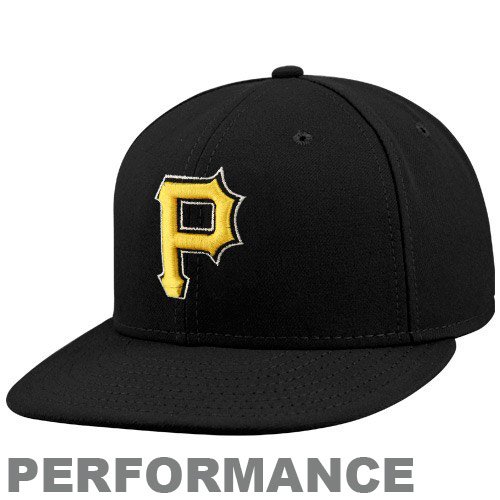 MLB Pittsburgh Pirates Authentic On Field Alternate 59Fifty Fitted Cap, Black, 7.625