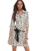 INC International Concepts Dress, Belted Python Print Shirtdress INC International Concepts Dress, Belted Python Print Shirtdress