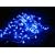 200er LED Lichterkette blau, Aussen