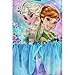 Disney Princess Girls Fantasy Nightgown Pajamas (4, Anna Elsa Green)