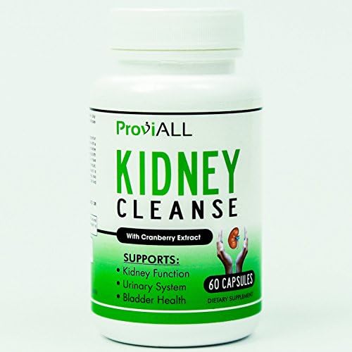 Kidney Cleanse: Kidney, Urinary Tract and Bladder Detox - All Natural Blend Supports Kidney Health, 100% Money Back Guarantee