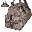 Signature Patchwork End Pocket Satchel Handbag