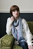 Womens Gaga Hope Red Edge Scarf 51t9AS2JDOL. SL160 Womens Gaga Hope Red Edge Scarf