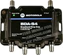 Motorola Signal Booster 4-Port BDA-S4 Cable Modem TV HDTV Amplifier