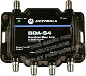 Amazon.com: Motorola Signal Booster 4-Port BDA-S4 Cable Modem TV