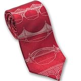 Bridges - Men's Silk Necktie