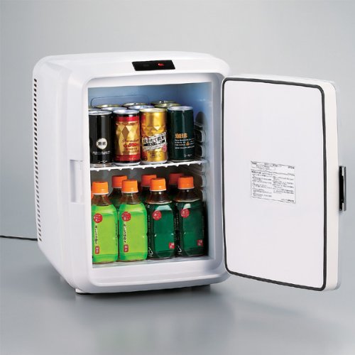 TWINBIRD 2電源式ポータブル電子適温ボックス(容量20L) グレー HR-D208GY