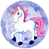 Enchanted Unicorn Dessert Plates Party Supplies