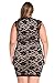 Dear-Lover Women's Vintage Slim Fit Lace Party Dress X-Large Size Black