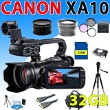 Buy Canon XA10 XA-10 HD Professional Camcorder + Wide Angle Lens + 2X Telephoto Lens +... by Zm