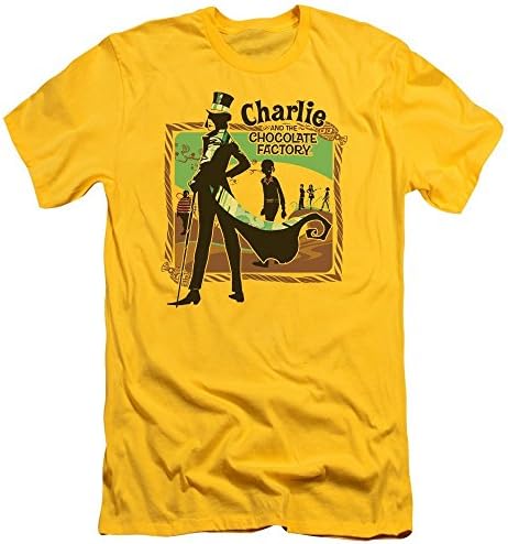 Charlie And The Chocolate Factory Movie Chocolate River Adult Slim T-Shirt Tee