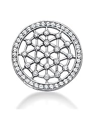 Diamond Snow Flake 14K Gold Pendant