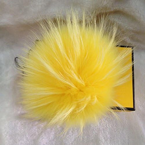 Talentote New Arrival Cutebugs Original Fox Rabbit Fur Monster Keychain Key Ring for Bags Cellphone (E)