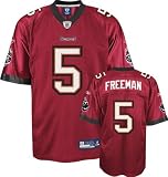 Josh Freeman Red Reebok NFL Replica Tampa Bay Buccaneers Youth Jersey