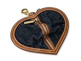 DOLCE&GABBANA �h���`�F���K�b�o�[�i �L�[�P�[�X �t�b�N�t�� BP1024 A4222 89702 �f�j�� �C���f�B�S×�u���E�� �n�[�g�^ DG���S[���s�A���i]