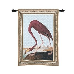Flamingo Tapestry Wall Hanging Comes With Wallhanging Rod