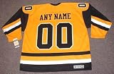 PITTSBURGH PENGUINS 1980's CCM Vintage Throwback Hockey Jersey Customized with Any Name & Number(s)