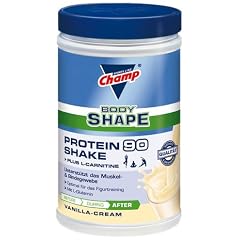 Champ Protein 90 Shake + L'Carnitine Vanille, 1er Pack (1 x 350 g)