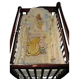 6 Piece Mini Crib Bedding Set Pooh, Piglet, Tigger
