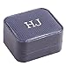 HJ Men's Jewelry Round Button Cover Substitute to Traditional Cuff Links Color Silver Plating