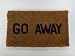 Go Away Door Mat