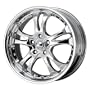 American Racing Casino AR683 Chrome Wheel (20x7.5"/5x4.5")