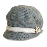 Scala Hats Cotton Plaid Jockey Cap