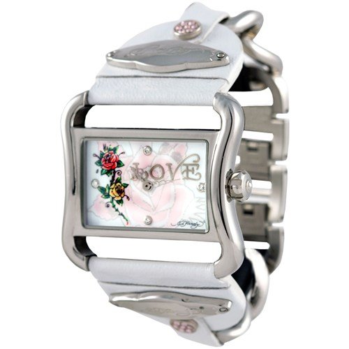 Ed Hardy Women's VI-RS Victoria Rose Stainless Steel 316L Watch