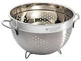 Gourmet Standard 7.5 Quart Stainless Steel Colander with Feet - CF26R