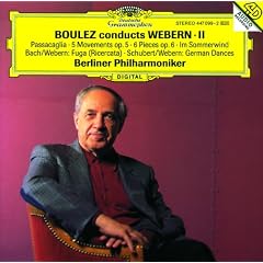Boulez conducts Webern II