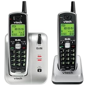 Click here to buy Vtech CS5111-2 Two Handset Cordless Phone System with Caller ID by VTech.