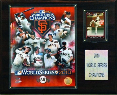 MLB San Francisco Giants 2010 World Series Championship Plaque