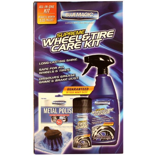 Blue Magic 785K-06PK Supreme Wheel and Tire Care - 16 fl. oz., (Pack of 6)