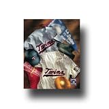 MLB Minnesota Twins Artissimo Vintage Jersey Collage 8x10 Canvas