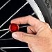 Nite Ize See'Ems LED Mini Spoke Wheel Light 2-piece Color:Red