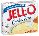 Review JELL-O  / Jell-O Cook & Serve Pudding & Pie Filling, Vanilla, 4.6-Ounce Boxes (Pack of 24)