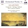 Glazunov: Orchestral Works Vol. 6