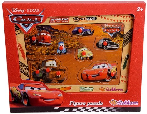 Imagen 1 de Coches Simba Smoby Puzzle de madera con perillas de Handy