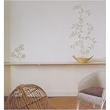 Subtle Flower Garland Sticker Set Repositionable and Removable
