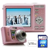 SVP XThinn8350 Silver 8MP 2.5 LCD Digital Camera, 3x Optical zoom (SVP 2GB High Speed SD memory card included)