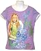 Hannah Montana Little Girls Sparkle Lavender T-shirt