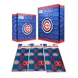 Chicago Cubs MLB Gift Bags (2 Large,1 Medium) & Flat Gift Wrap (2) Combo Pack #1 by Pro Specialties Group